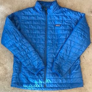 Men’s Patagonia nano puff puffer jacket - XL - blue